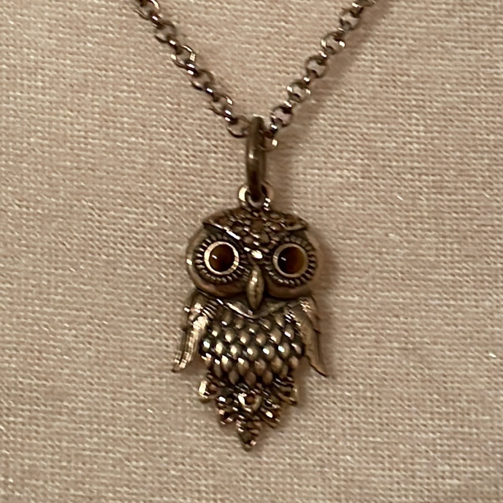 OWL NECKLACE.